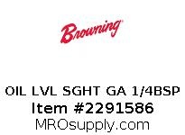 OIL LVL SGHT GA 1/4BSP
