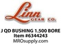 J QD BUSHING 1.500 BORE