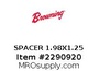SPACER 1.98X1.25