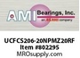 UCFCS206-20NPMZ20RF