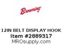 12IN BELT DISPLAY HOOK