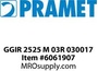 GGIR 2525 M 03R 030017