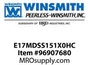 E17MDSS151X0HC