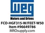 FCO-HGF315-W/FEET-W50