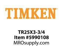 TR25X3-3/4