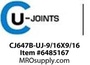 CJ647B-UJ-9/16X9/16