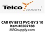 CAB KV 8812 PVC-GY S 10