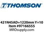 421N45AD+1220mm Y=10