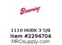 1110 HUBX 3 5/8