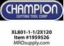 XL801-1-1/2X120