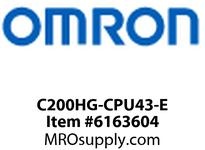 C200HG-CPU43-E