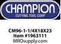CM96-1-1/4X18X23