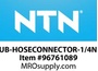 LUB-HOSECONNECTOR-1/4NP