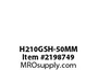 H210GSH-50MM