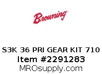 S3K 36 PRI GEAR KIT 710