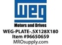 WEG-PLATE-.5X128X180
