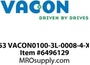 135X5853 VACON0100-3L-0008-4-X+A1121