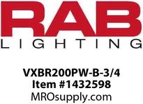 VXBR200PW-B-3/4