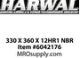 330 X 360 X 12HR1 NBR