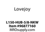 L150-HUB-5/8-NKW