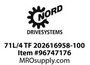 71L/4 TF 202616958-100
