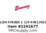 1 1/2H FHUBX 1 1/4 KW1/4X1/8