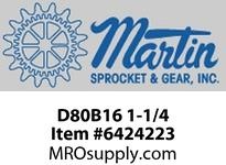 D80B16 1-1/4