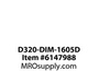 D320-DIM-1605D