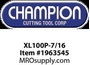 XL100P-7/16