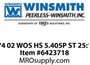012774 02 WOS HS 5.405P ST 25:1 5MC