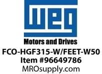 FCO-HGF315-W/FEET-W50