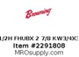 2 1/2H FHUBX 2 7/8 KW3/4X3/8