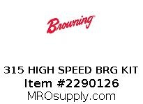315 HIGH SPEED BRG KIT