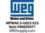 MPW40-3-U025 X25