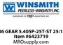 5636 GEAR 5.405P-25T-ST 25:1 5C